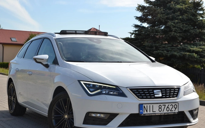 Seat Leon cena 70800 przebieg: 163198, rok produkcji 2019 z Iława małe 781